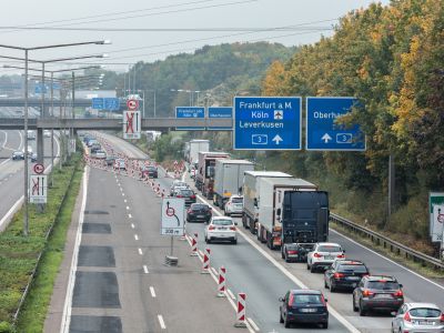 1000 Autobahnbaustellen bremsen den Verkehr