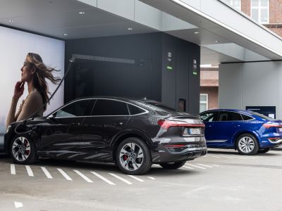 Audi eröffnet Charging Hub in Berlin