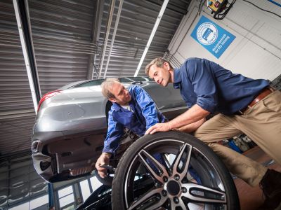 An den Reifenwechsel denken