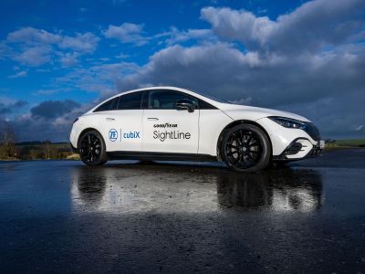 ZF und Goodyear entwickeln System gegen Aquaplaning