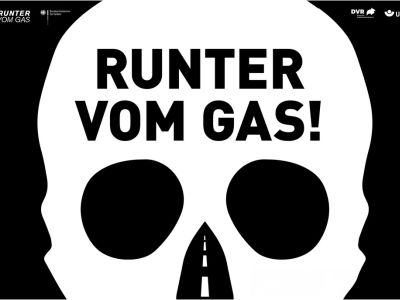 „Runter vom Gas“: Welche Plakatserie soll es sein?