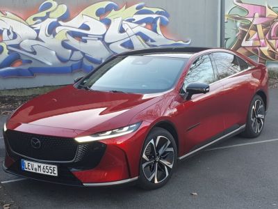 Praxistest Mazda 6e: Schön und sperrig