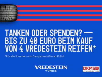 Reifen von Vredestein kaufen und tanken oder spenden