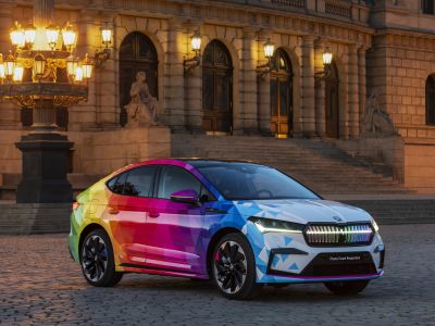 Skoda präsentiert diverses Enyaq Coupé