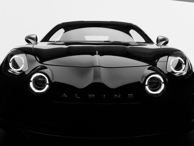 Alpine A110 S als Kunstwerk - Bild 1