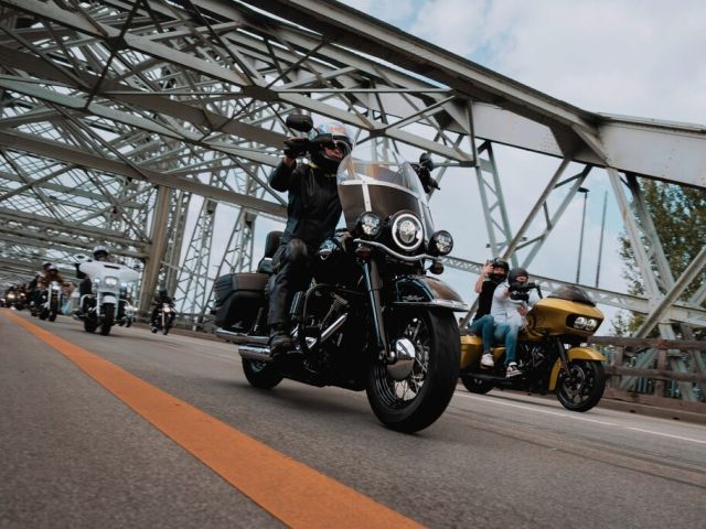 Drei Tage lang stand Dresden im Zeichen von Harley-Davidson - Bild 1