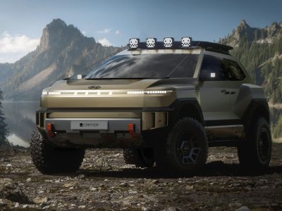Hyundai zeigt futuristische Offroad-SUV-Designstudie auf LA Autoshow 