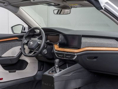 Skoda plant auch mit Reishülsen und der Kaffeefruchtschale