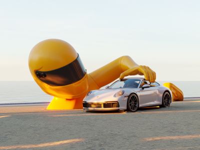 Wenn ein echter Porsche zum Kinderspielzeug wird