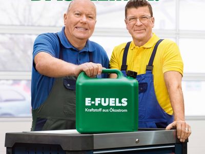 Kampagne: „Die Autodoktoren“ tanken e-Fuels