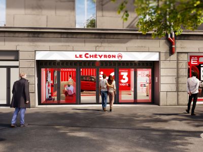 Pariser Pop-up-Store für Citroën ë-C3