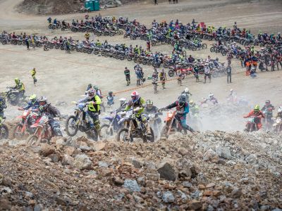 Louis lässt sich das Erzbergrodeo nicht entgehen