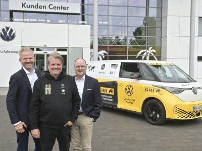 Rekordversuch mit einem VW ID Buzz 