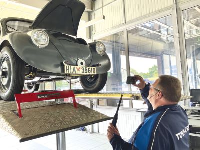 Ein Käfer-Prototyp kommt zurück auf die Straße