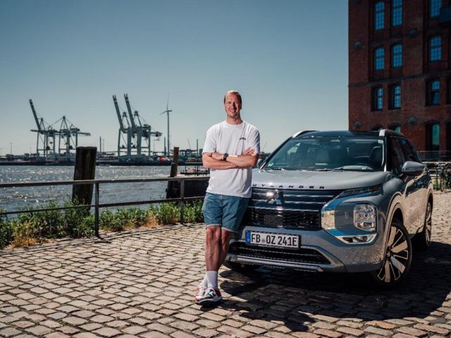 Pascal Hens gibt dem Mitsubishi Outlander ein Gesicht - Bild 1