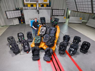 ADAC-Kindersitztest: Sechsmal „gut“
