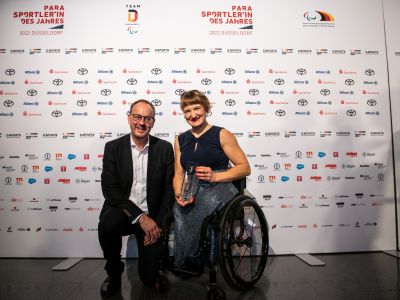 Team-Toyota-Mitglied wird Parasportlerin des Jahres