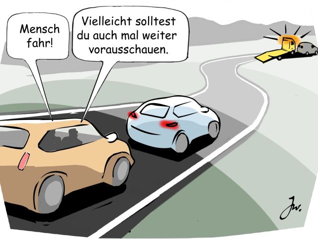 Defensives Fahren ist nicht immer sicheres Fahren - Bild 1