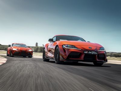 Der Toyota GR Supra darf gefeiert werden