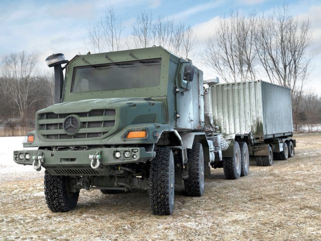 Die kanadische Armee bestellt über 1500 Mercedes-Benz Zetros - Bild 1