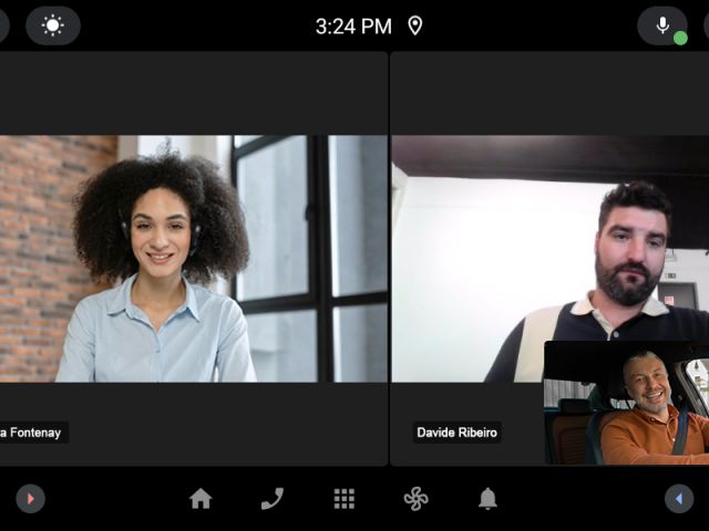 Forvia bringt die Videokonferenz ins Auto - Bild 1
