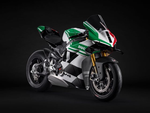 Die Panigale V4 trägt Trikolore - Bild 1