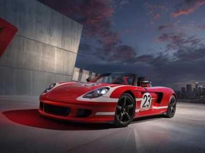 Alles neu: Ein Porsche Carrera GT im legendären „Salzburg-Design“