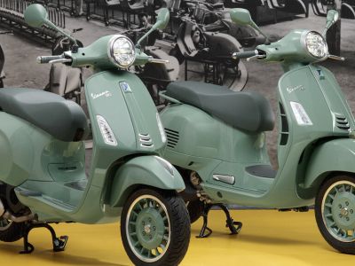Die Vespa als Geburtstagsedition