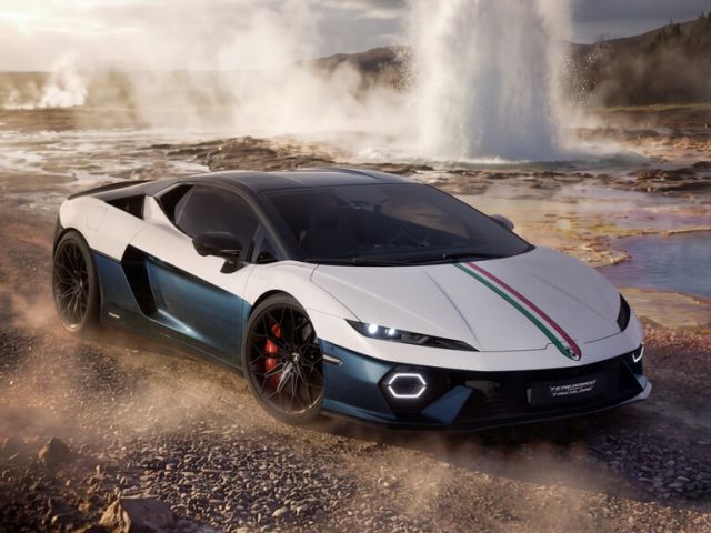 Lamborghini Temerario Tricolore: Italien trägt jetzt Blau - Bild 1