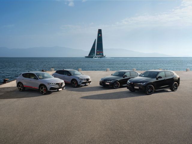 Alfa Romeo bringt Luna Rossa vom Wasser auf die Straße - Bild 1