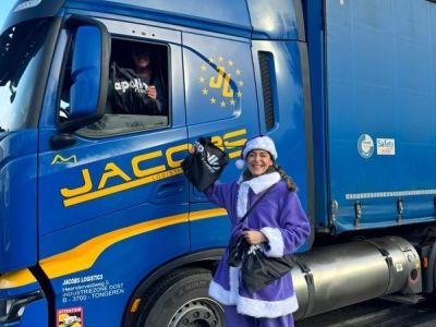 Bescherung für Trucker im Weihnachtsstress
