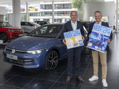 Licht-Test 2024: VW Golf zu gewinnen