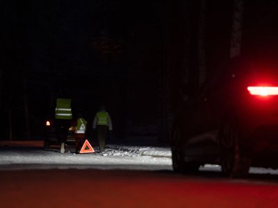 Viele Warnwesten bleiben dunkel