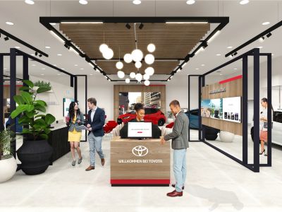 Toyota richtet seine Autohäuser neu aus