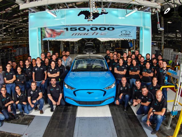 In Mexiko rollt der 150.000ste Mustang Mach-E vom Band - Bild 1