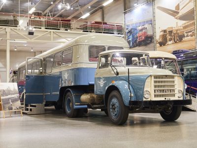DAF-Museum spannt einen restaurierten Torpedo ein