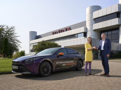 Ein Toyota Mirai für Hydrogen Moves