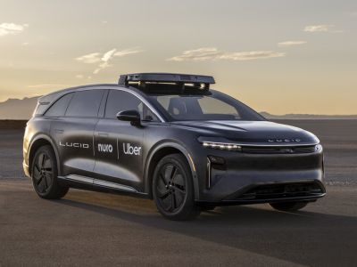 Lucid und Uber bauen Robotaxi-Dienst auf