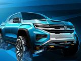 Volkswagen zeigt erste Designskizzen vom Amarok - Bild 2