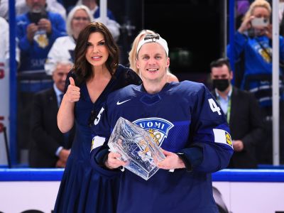 Die Kristalltrophäe von Skoda geht an Juho Olkinuora