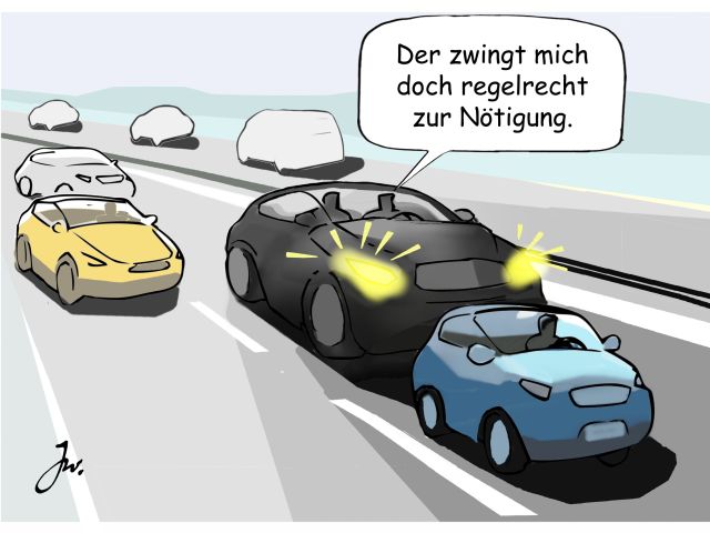 Schreck, Hektik und Wut sind schlechte Beifahrer - Bild 1