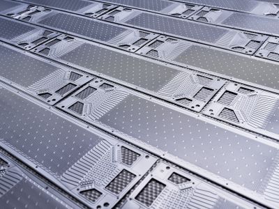 Der Aufbau der Fertigung läuft schon