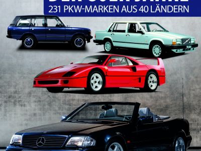 Im Bücherregal: Der Kanzler und alle anderen Autos der Achtziger