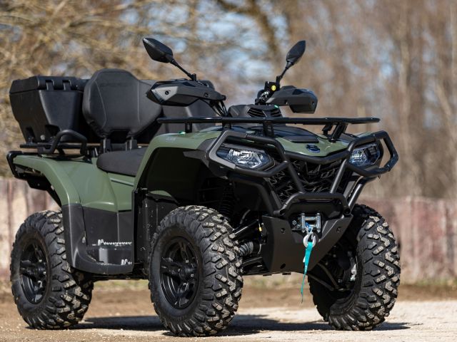 CF Moto lässt bei seinen Einsteiger-ATV kaum etwas unverändert - Bild 1