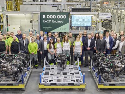 Skoda baut seit 125 Jahren Motoren