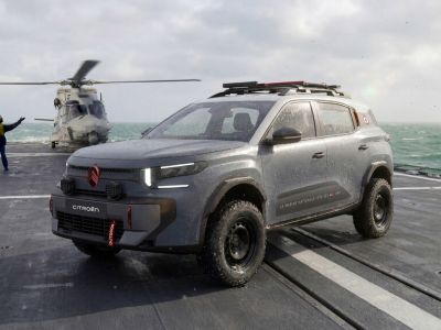 Citroën gratuliert der Marine mit einem Showcar