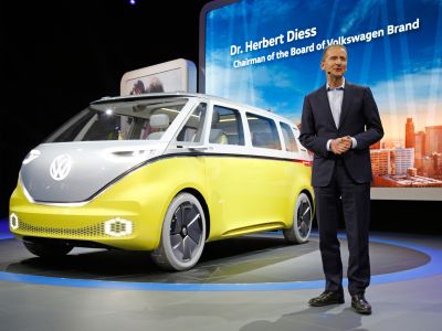 Weltpremiere des vollelektrischen ID Buzz am 9. März