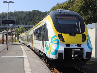 Die Bahn setzt erstmals einen Batteriezug ein