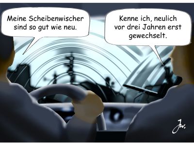 Ratgeber: Scheibenwischer sorgen für den Durchblick