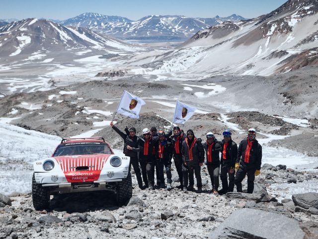 Ein Porsche in sechs Kilometern Höhe - Bild 1